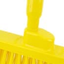 Carlisle 56"L Duo-Sweep® Lobby Broom w/ Yellow Angled Bristles & Blue Fiberglass Handle - Unflagged (41083EC04) thumbnail 3