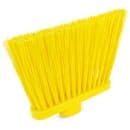 Carlisle 56"L Duo-Sweep® Lobby Broom w/ Yellow Angled Bristles & Blue Fiberglass Handle - Unflagged (41083EC04) thumbnail 4