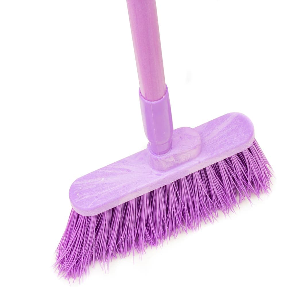 Carlisle 56"L Sparta® Angled Broom w/ Unflagged Polyester Bristles (41083EC68)