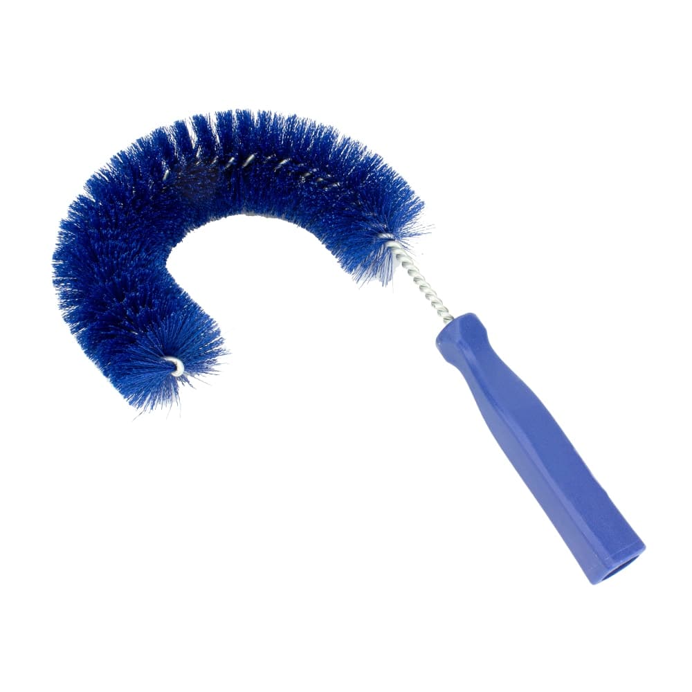 Carlisle 11 1/2" Clean In Place Brush w/ Polyester Bristles, Blue (41100EC14)