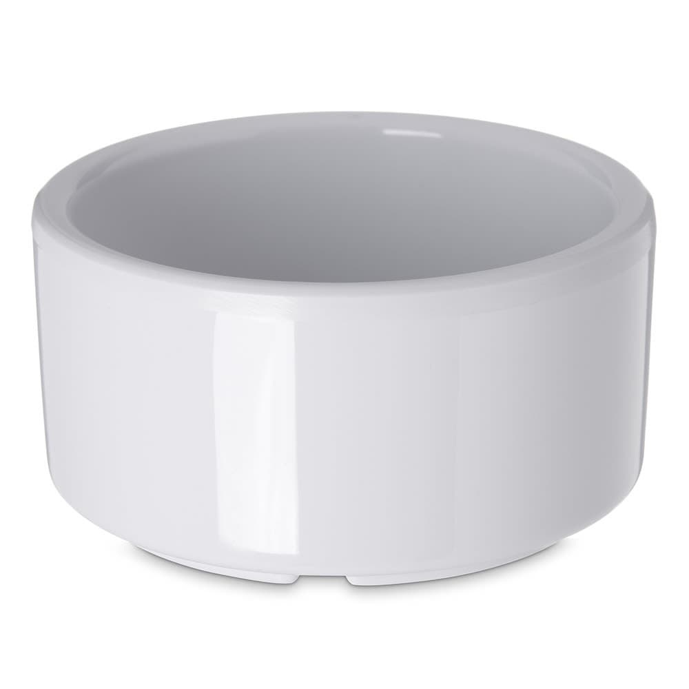 Carlisle 3 oz Melamine Ramekin, White (41202)