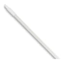 Carlisle 72" Threaded Broom Handle - Fiberglass, White (41226EC02) thumbnail 2
