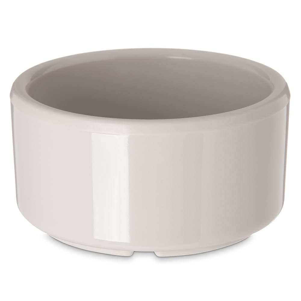 Carlisle 3 oz Melamine Ramekin, Bone (41242)
