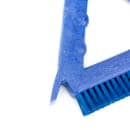 Carlisle 9" Triangular Tile & Grout Brush - Poly/Plastic, Blue (41323EC14) thumbnail 6
