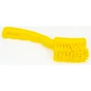 Carlisle 7" Detail Brush - Polyester Bristles, Yellow (41395EC04) thumbnail 3