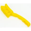 Carlisle 7" Detail Brush - Polyester Bristles, Yellow (41395EC04) thumbnail 4