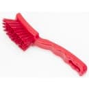 Carlisle 7" Detail Brush - Polyester Bristles, Red (41395EC05) thumbnail 4