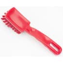 Carlisle 7" Detail Brush - Polyester Bristles, Red (41395EC05) thumbnail 5