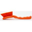 Carlisle 7" Detail Brush - Polyester Bristles, Orange (41395EC24) thumbnail 2