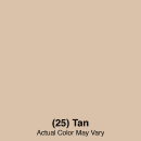 Carlisle 7" Detail Brush - Polyester Bristles, Tan (41395EC25) thumbnail 2