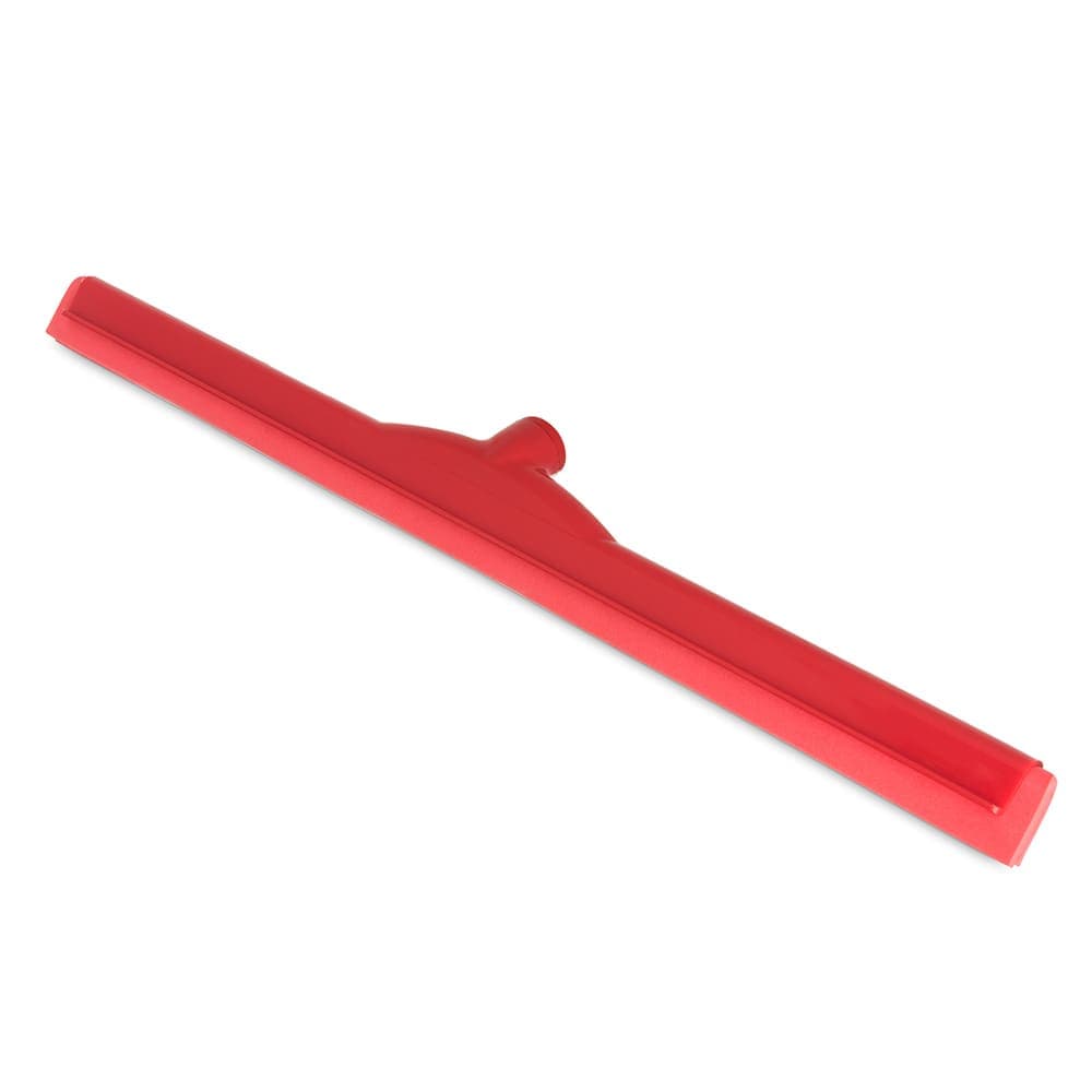 Carlisle 24" Floor Squeegee Head w/ Double Foam Rubber Blade, Red (4156805)