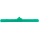 Carlisle 24" Floor Squeegee Head w/ Double Foam Rubber Blade, Green (4156809) thumbnail 2