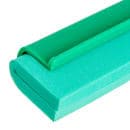 Carlisle 24" Floor Squeegee Head w/ Double Foam Rubber Blade, Green (4156809) thumbnail 3