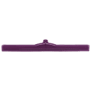 Carlisle 24" Floor Squeegee Head w/ Double Foam Rubber Blade, Purple (4156868) thumbnail 2
