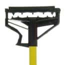 Carlisle 60" Quik-Release™ Mop Handle w/ Plastic Head, Fiberglass, Yellow (4166404) thumbnail 2