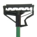 Carlisle 60" Quik-Release™ Mop Handle w/ Plastic Head, Fiberglass, Green (4166409) thumbnail 2