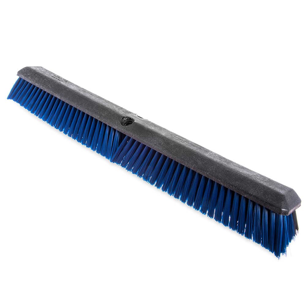 Carlisle 18" Push Broom Head w/ Short Heavy Front & Fine/Medium Back Bristles (4188000)