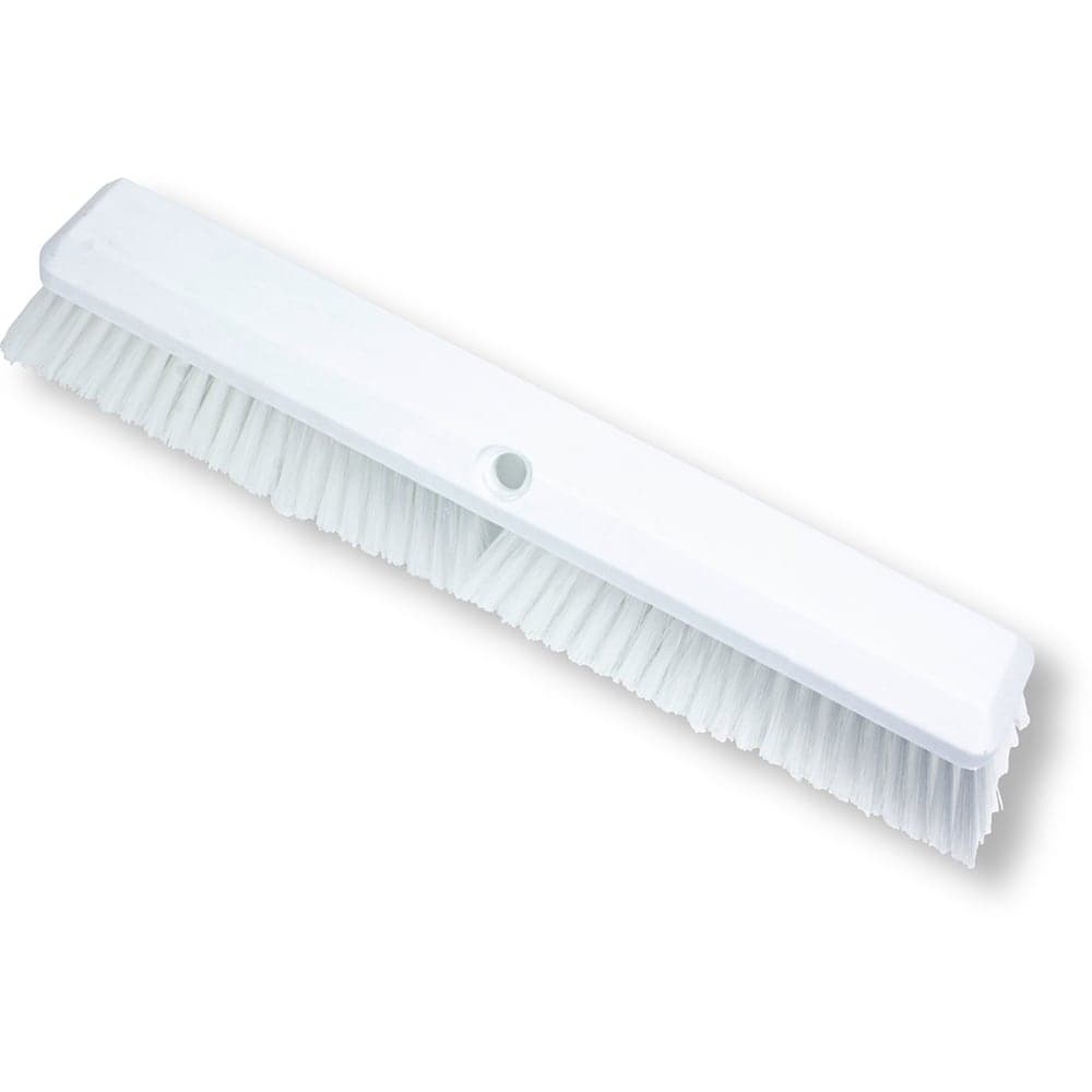 Carlisle 18" Push Broom Head w/ Fine/Medium Bristles, White (41890EC02)