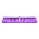 Carlisle 18" Push Broom Head w/ Fine/Medium Bristles, Purple (41890EC68) thumbnail 2