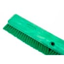 Carlisle 24" Push Broom Head with Fine/Medium Polyester Bristles - Plastic Block, Yellow (41891EC04) thumbnail 4