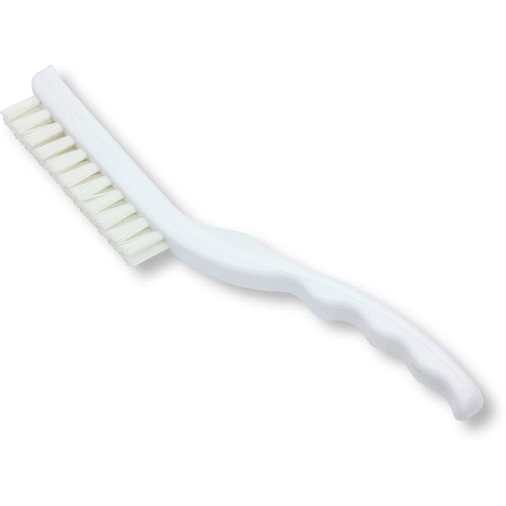 Carlisle 9" Detail Brush - Polyester Bristles, White (42022EC02)