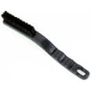 Carlisle 9" Detail Brush - Polyester Bristles, Black (42022EC03) thumbnail 4