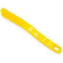 Carlisle 9" Detail Brush - Polyester Bristles, Yellow (42022EC04) thumbnail 4