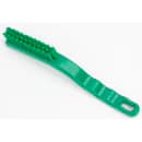 Carlisle 9" Detail Brush - Polyester Bristles, Green (42022EC09) thumbnail 4