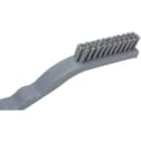 Carlisle 9" Detail Brush - Polyester Bristles, Gray (42022EC23) thumbnail 4