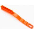 Carlisle 9" Detail Brush - Polyester Bristles, Orange (42022EC24) thumbnail 4