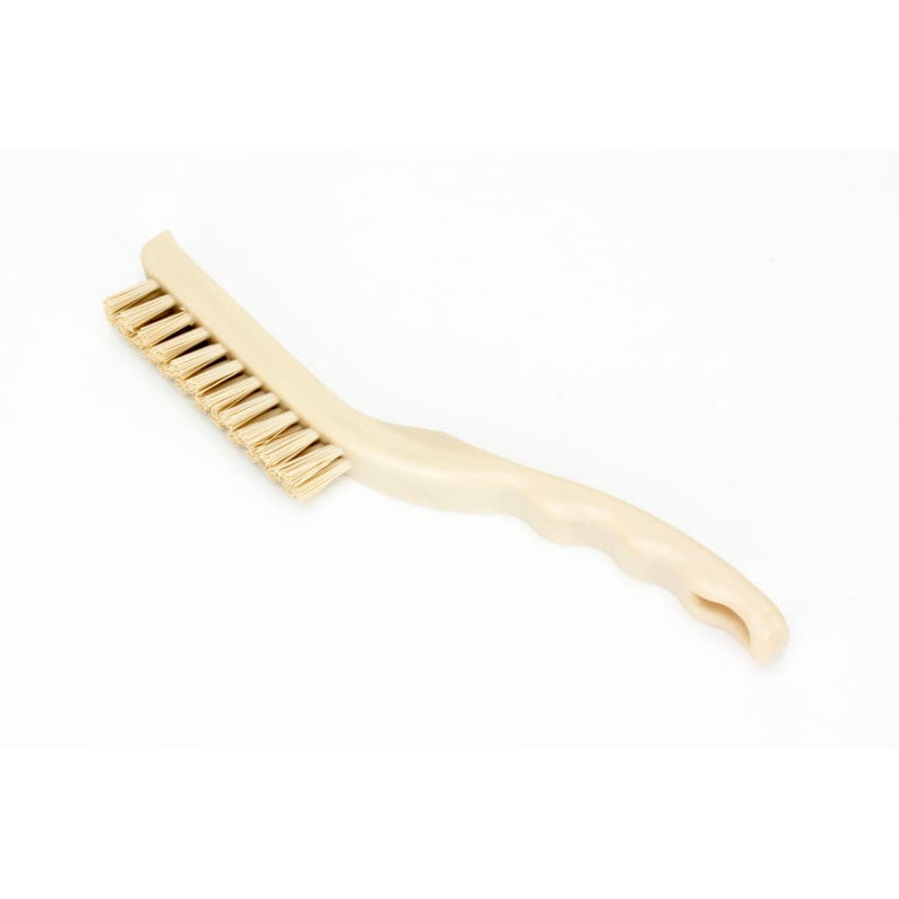 Carlisle 9" Detail Brush - Polyester Bristles, Tan (42022EC25)