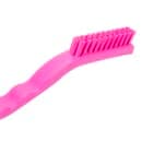 Carlisle 9" Detail Brush - Polyester Bristles, Pink (42022EC26) thumbnail 4