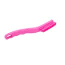 Carlisle 9" Detail Brush - Polyester Bristles, Pink (42022EC26) thumbnail 5