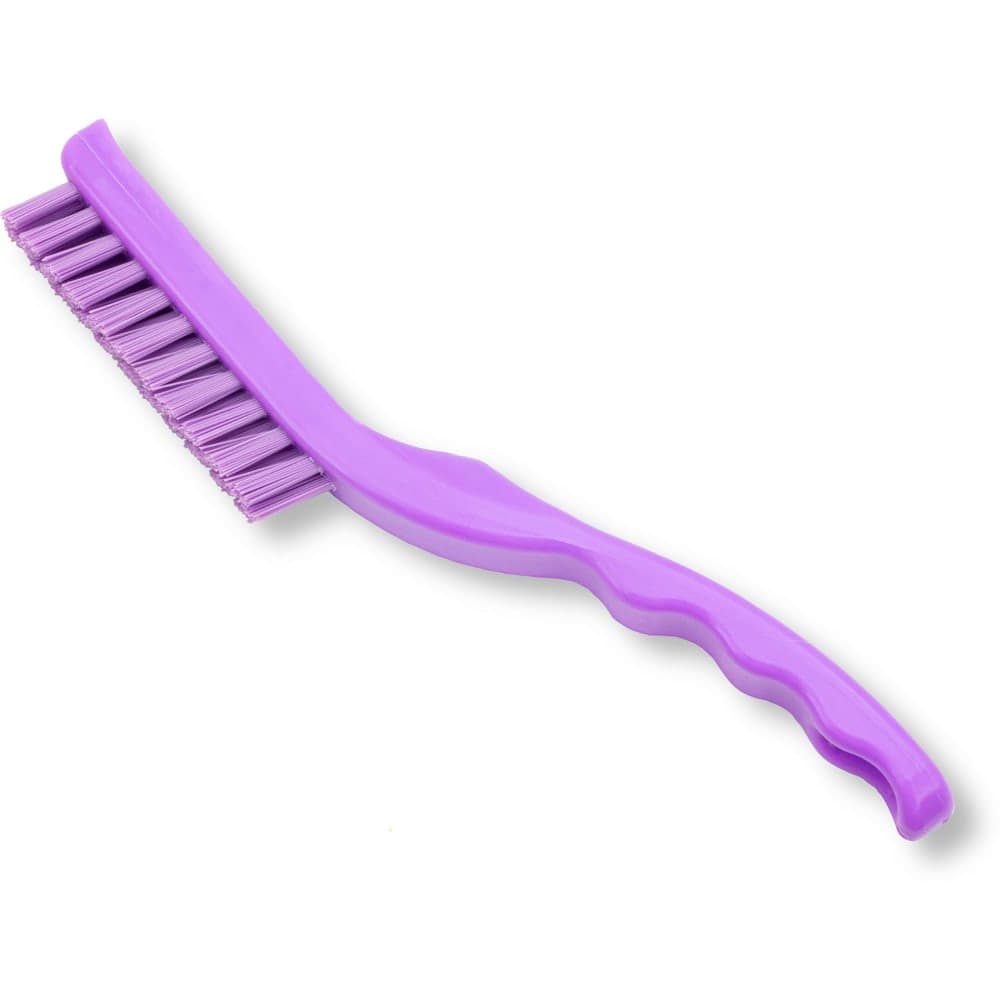 Carlisle 9" Detail Brush - Polyester Bristles, Purple (42022EC68)
