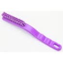 Carlisle 9" Detail Brush - Polyester Bristles, Purple (42022EC68) thumbnail 3