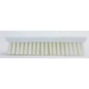 Carlisle 8" Comfort Grip Hand Scrub - Polyester Bristles, White (42024EC02) thumbnail 3