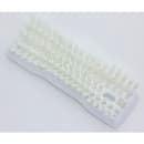 Carlisle 8" Comfort Grip Hand Scrub - Polyester Bristles, White (42024EC02) thumbnail 4