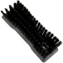 Carlisle 8" Comfort Grip Hand Scrub - Polyester Bristles, Black (42024EC03) thumbnail 3