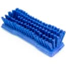 Carlisle 8" Comfort Grip Hand Scrub - Polyester Bristles, Blue (42024EC14) thumbnail 3