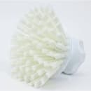Carlisle 5" Round Scrub Brush - Polyester Bristles, White (42395EC02) thumbnail 2
