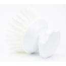 Carlisle 5" Round Scrub Brush - Polyester Bristles, White (42395EC02) thumbnail 4