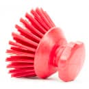 Carlisle 5" Round Scrub Brush - Polyester Bristles, Red (42395EC05) thumbnail 3