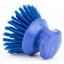 Carlisle 5" Round Scrub Brush - Polyester Bristles, Blue (42395EC14) thumbnail 3