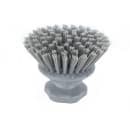 Carlisle 5" Round Scrub Brush - Polyester Bristles, Gray (42395EC23) thumbnail 5