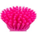 Carlisle 5" Round Scrub Brush - Polyester Bristles, Pink (42395EC26) thumbnail 5
