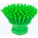 Carlisle 5" Round Scrub Brush - Polyester Bristles, Lime (42395EC75) thumbnail 5