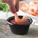 Carlisle 3 9/50" Round Ramekin w/ 3 oz Capacity, Smooth, Black (4312303) thumbnail 5