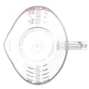 Carlisle 16 oz Oval Measuring Cup w/ Pour Spout & C-Handle, Polycarbonate, Clear (4314207) thumbnail 3