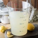 Carlisle 128 oz Oval Measuring Cup w/ Pour Spout & C-Handle, Polycarbonate, Clear (4314507) thumbnail 5