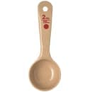 Carlisle 2 oz Solid Portion Server w/ Short Handle, Polycarbonate, Beige (432406) thumbnail 2